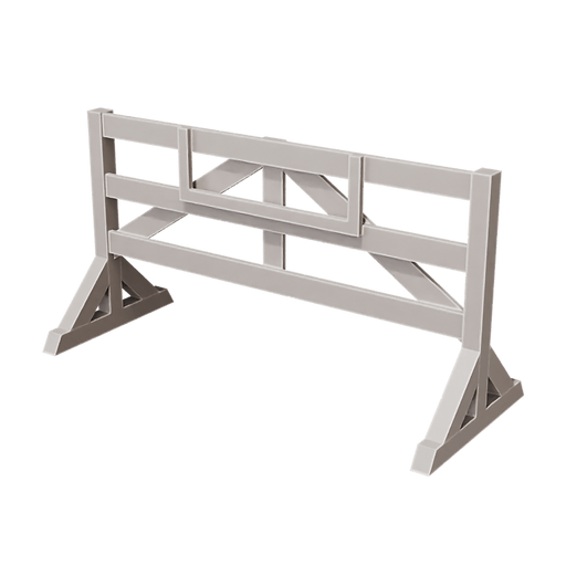 Wooden Barrier 01