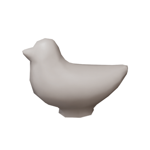Carved Bird Ornament