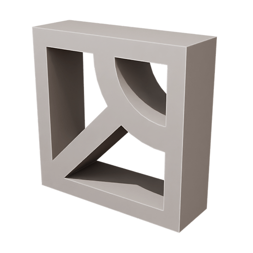 Moulded Breeze Block 04