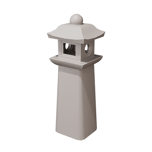 Japanese Stone Lantern 01