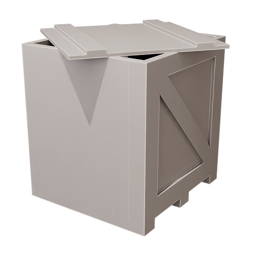 Wooden Crate 02