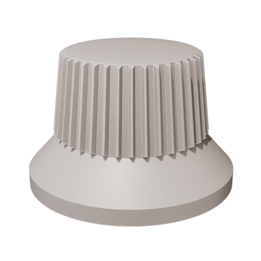 Skirted Knob Dial