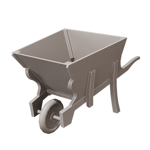 Wooden Wheelbarrow