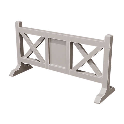 Wooden Barrier 02