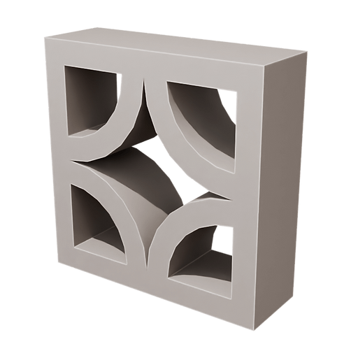 Moulded Breeze Block 02