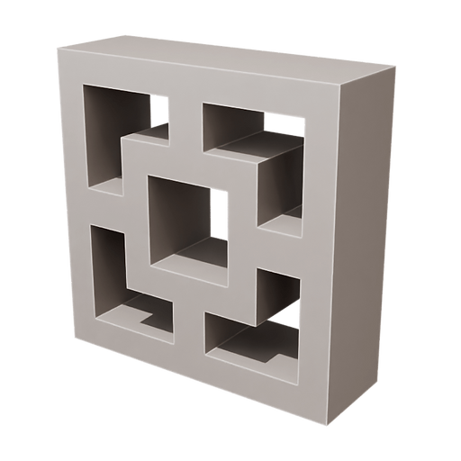 Moulded Breeze Block 01