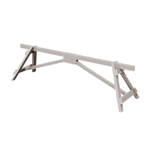 Wooden Barrier 03