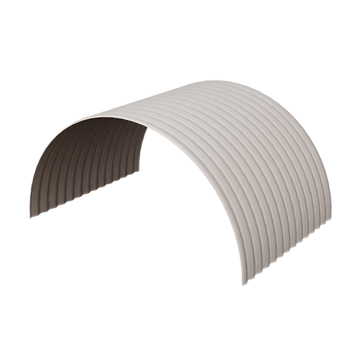 Corrugated Curved Sheet